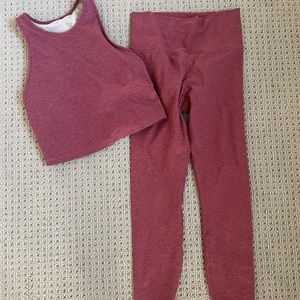 Vuori Elevation Plyo Tank and Leggings Set